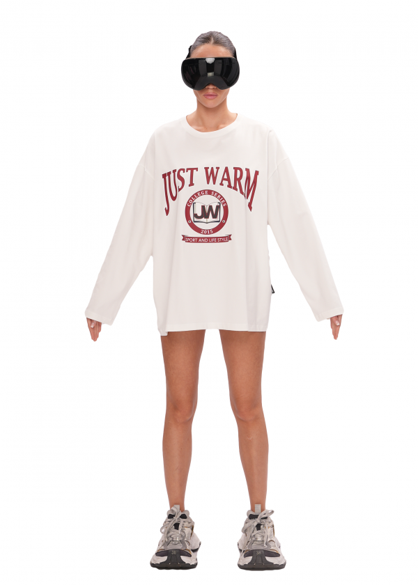 Лонгслив COLLEGE - milk