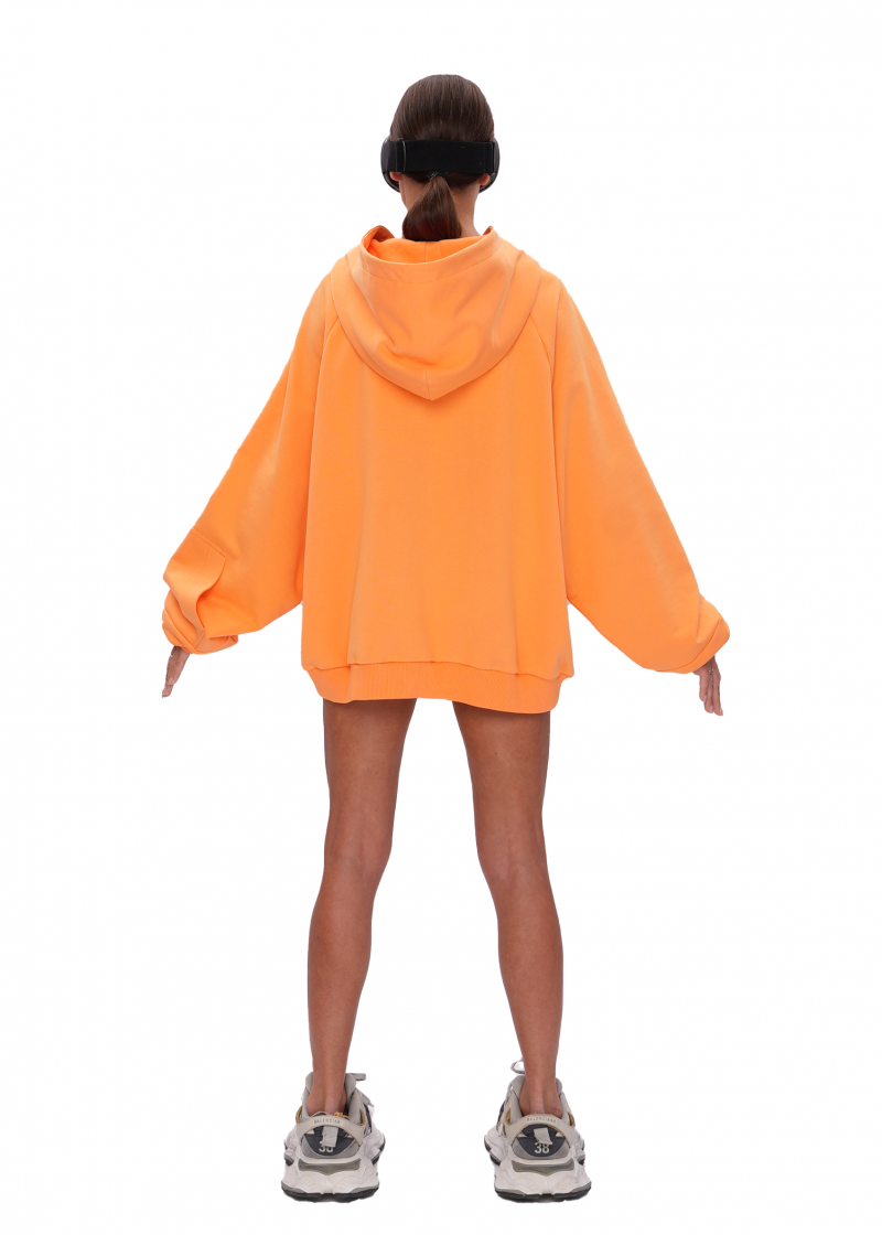 Худи ZIP - orange