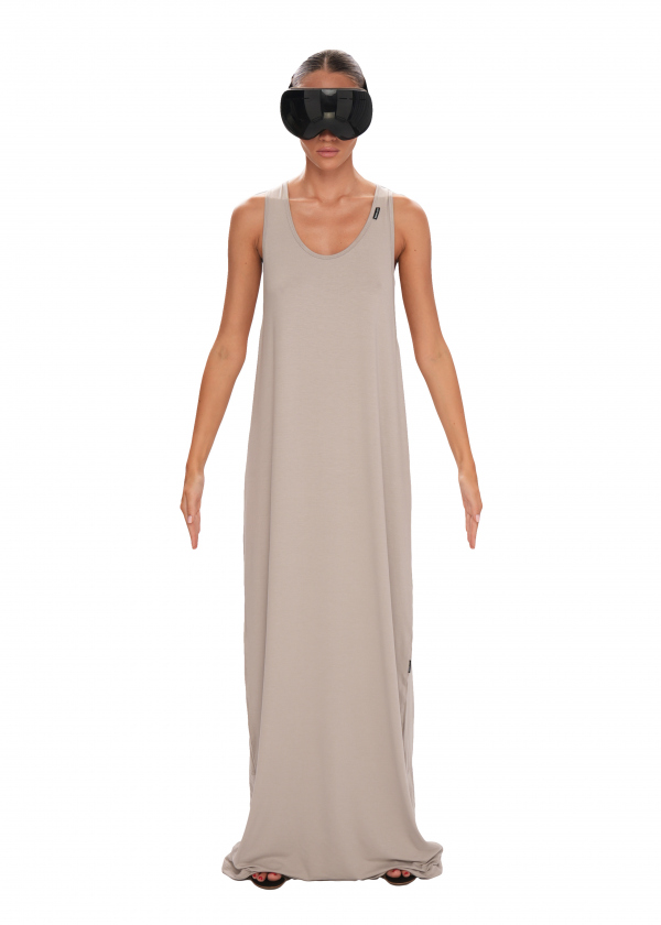 Платье майка VISCOSE - graphite