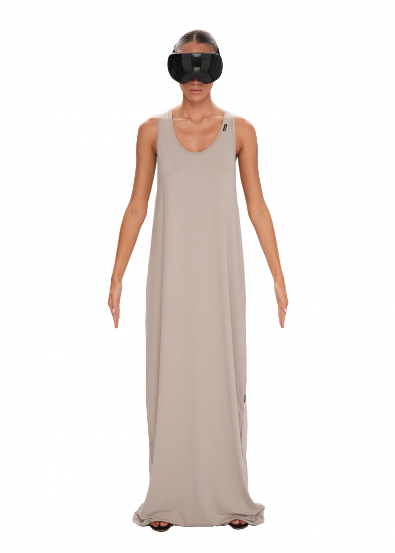 Платье майка VISCOSE - graphite