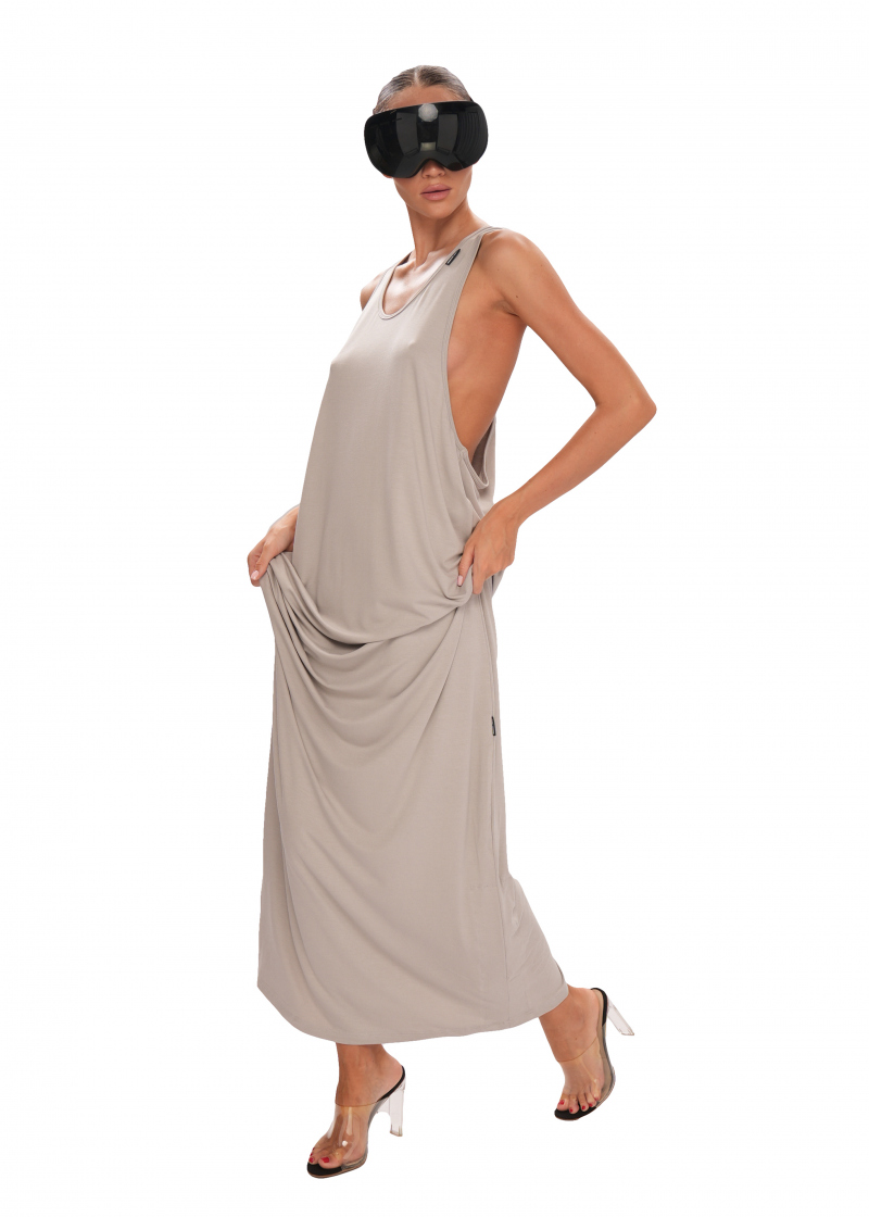 Платье майка VISCOSE - graphite