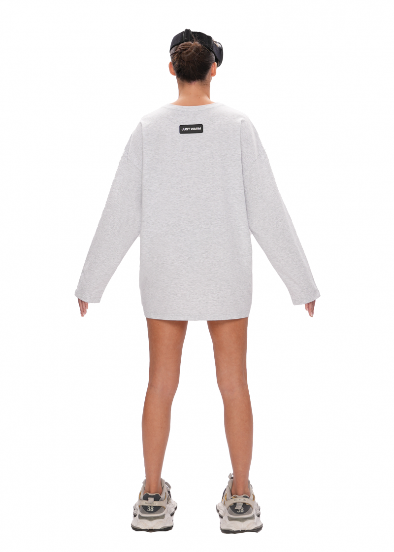 Лонгслив COLLEGE - melange