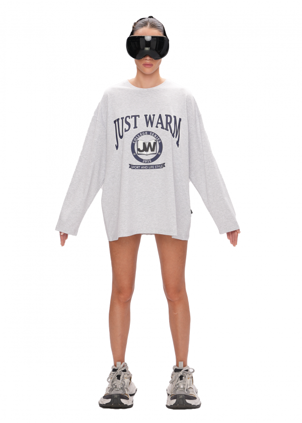 Лонгслив COLLEGE - melange