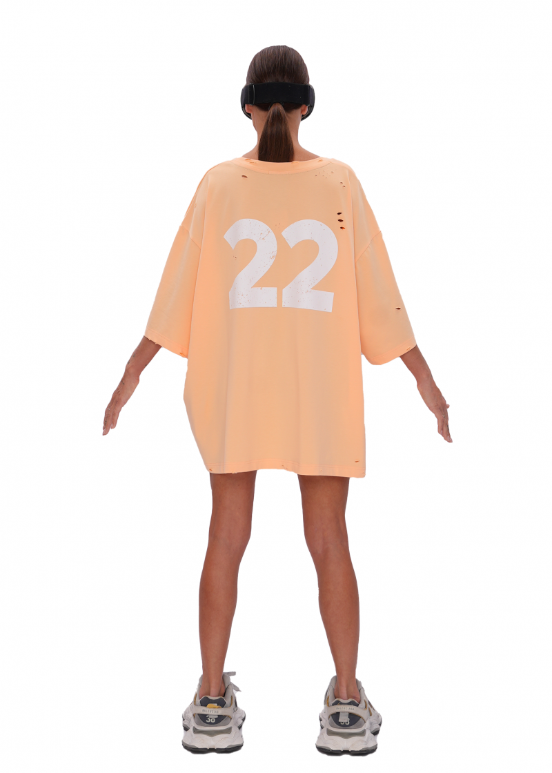 Футболка 22 - peach