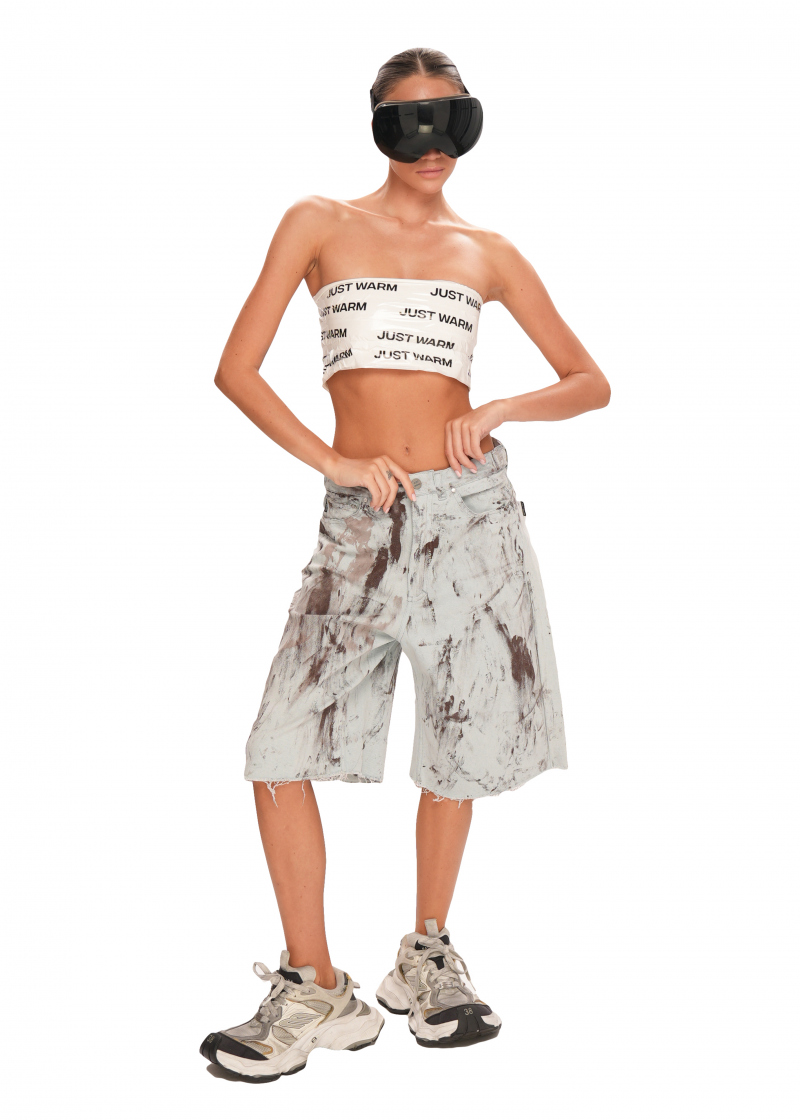 Джинсовые шорты DIRTY