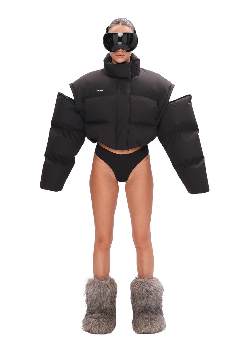 Пуховик CLOUD MINI - black