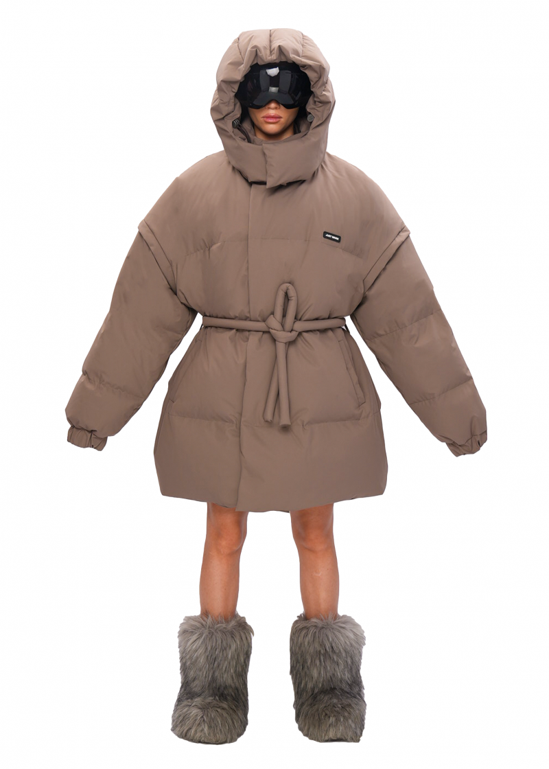 Пуховик CLOUD - mokko