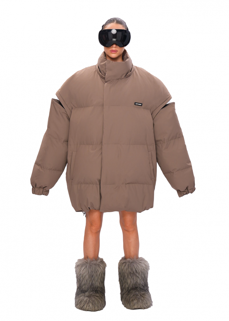 Пуховик CLOUD - mokko