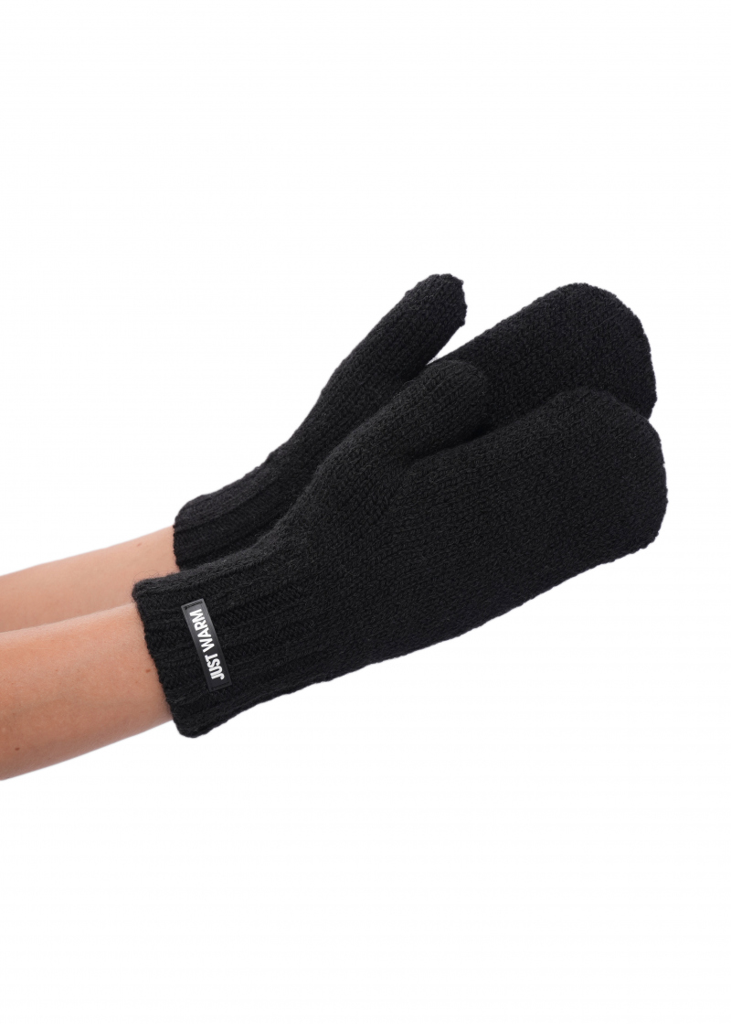 Варежки WARM - black