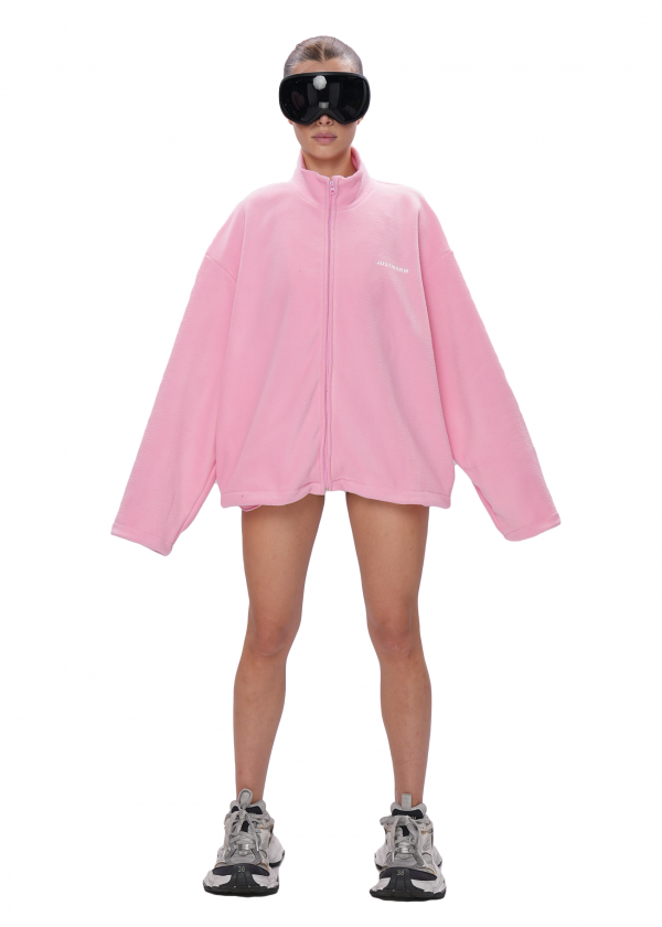 Свитшот FLEECE ZIP - pink
