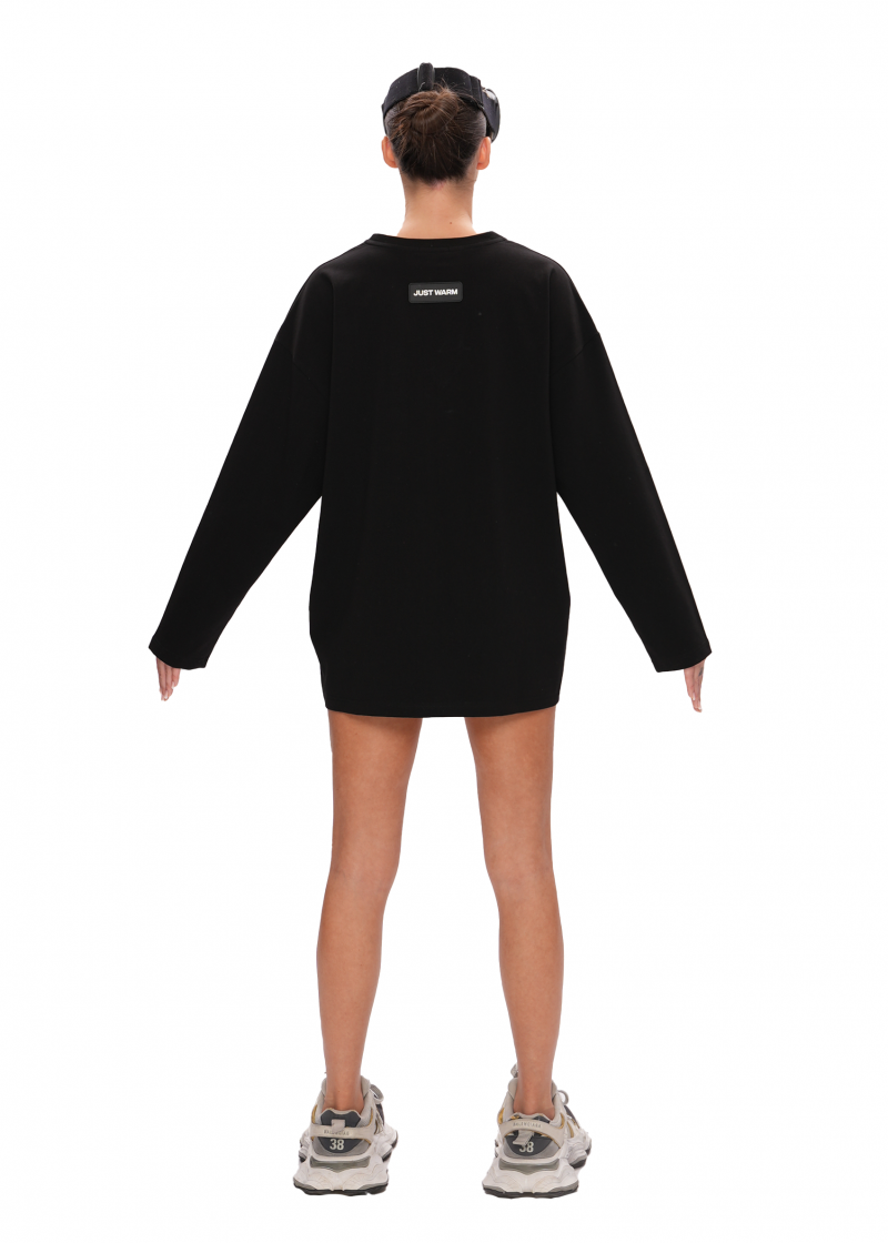 Лонгслив COLLEGE - black