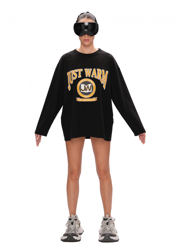 Лонгслив COLLEGE - black