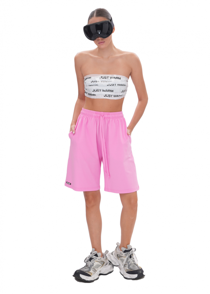Шорты BASE (хлопковая кулирка) - pink