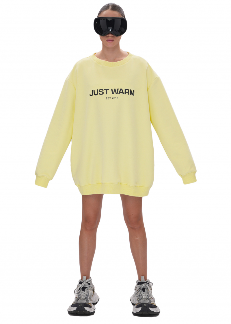 Свитшот LOGO - lemon