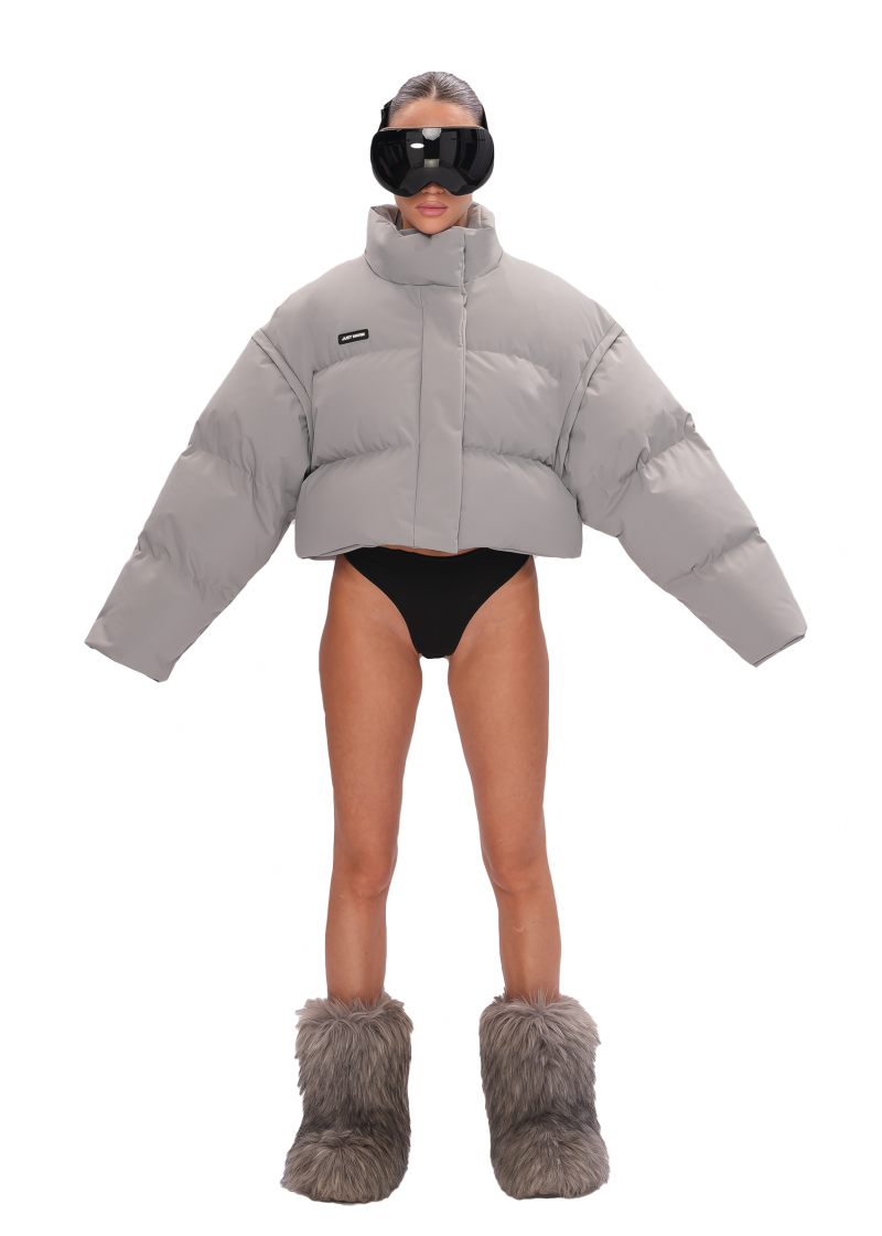 Пуховик CLOUD MINI - grey