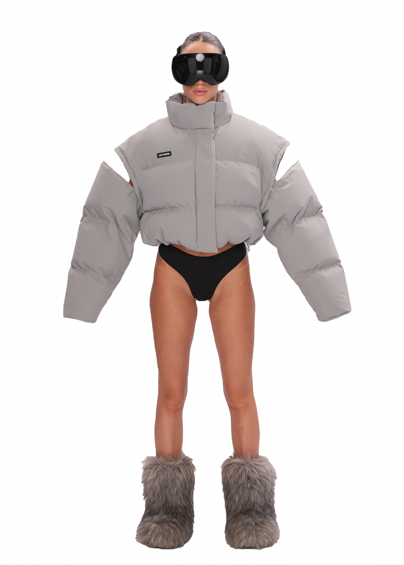 Пуховик CLOUD MINI - grey