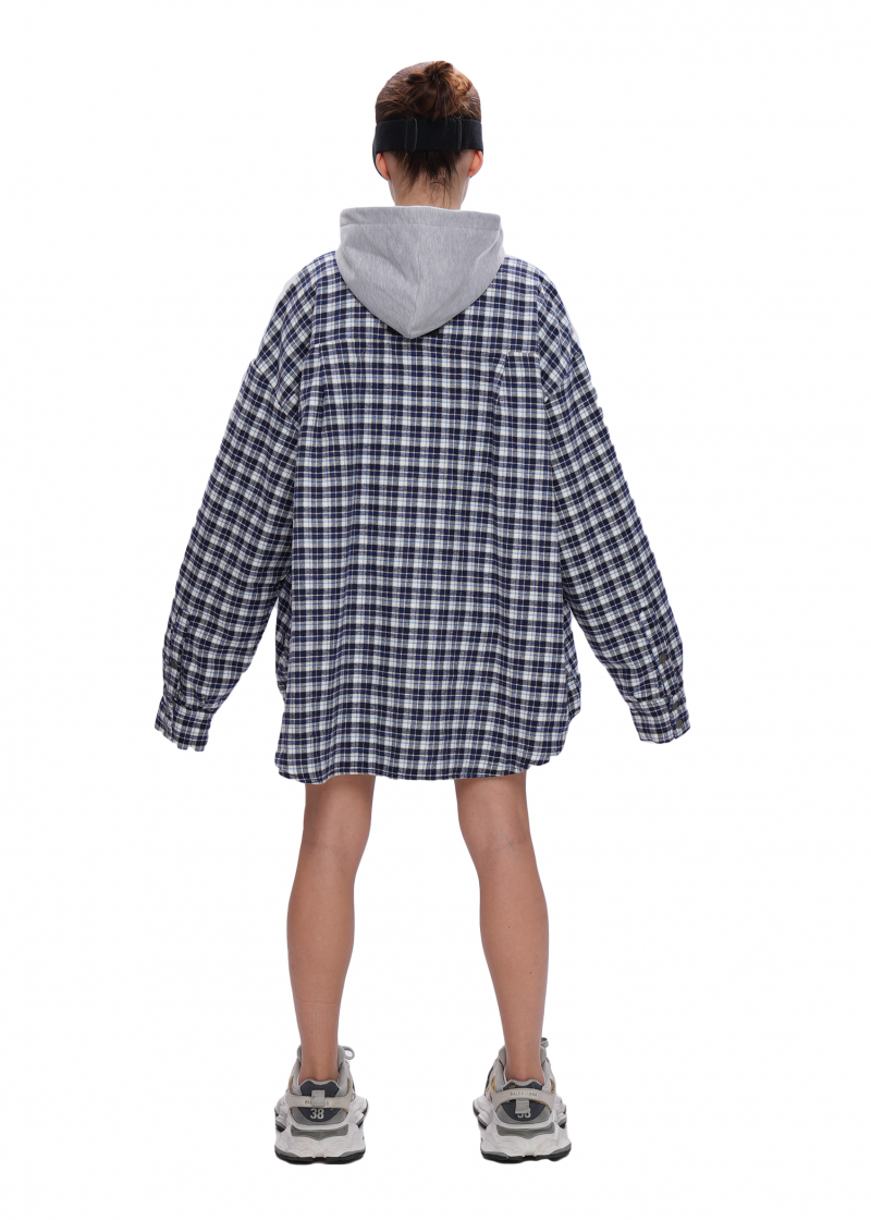 Рубашка BLUE утепленная