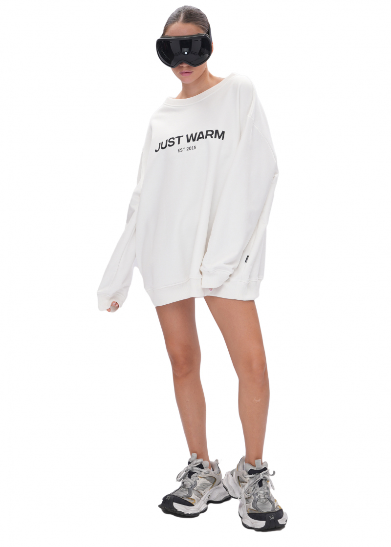 Свитшот LOGO - milk