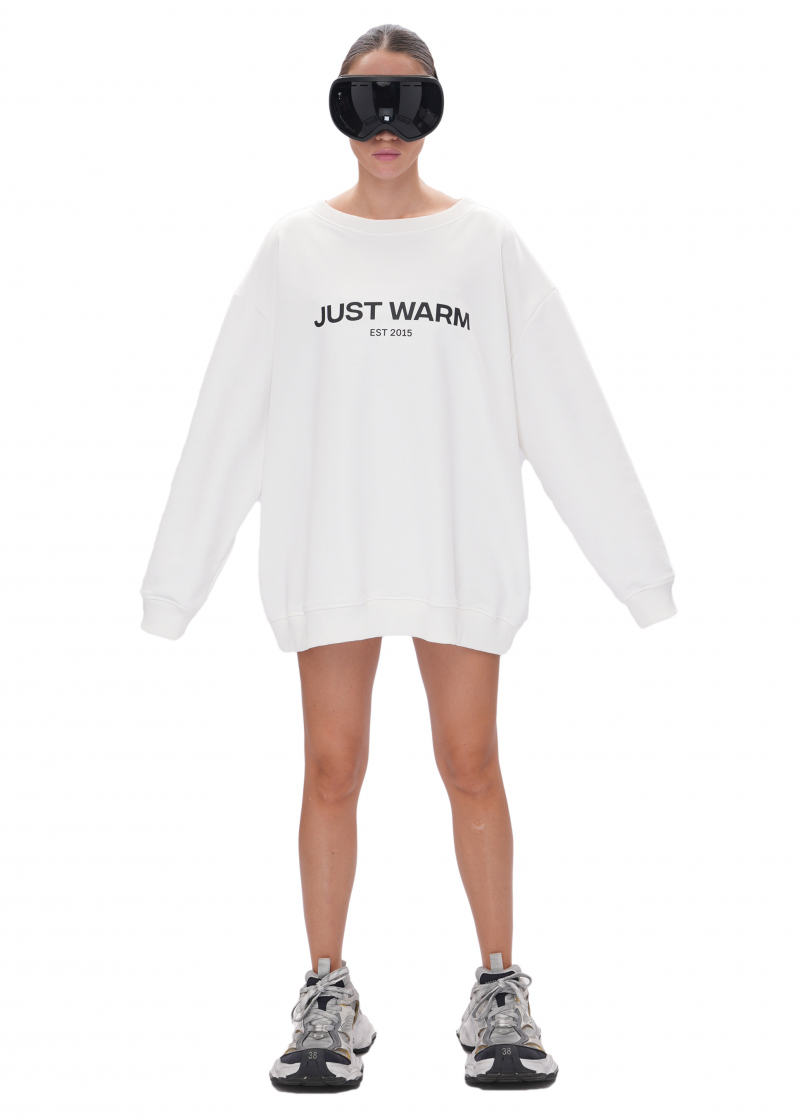 Свитшот LOGO - milk