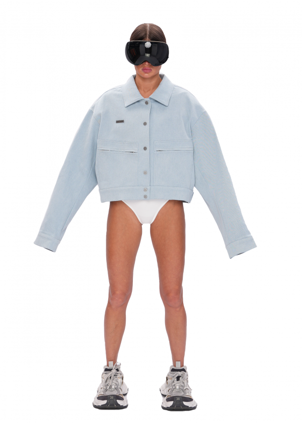 Джинсовка MINI - blue denim