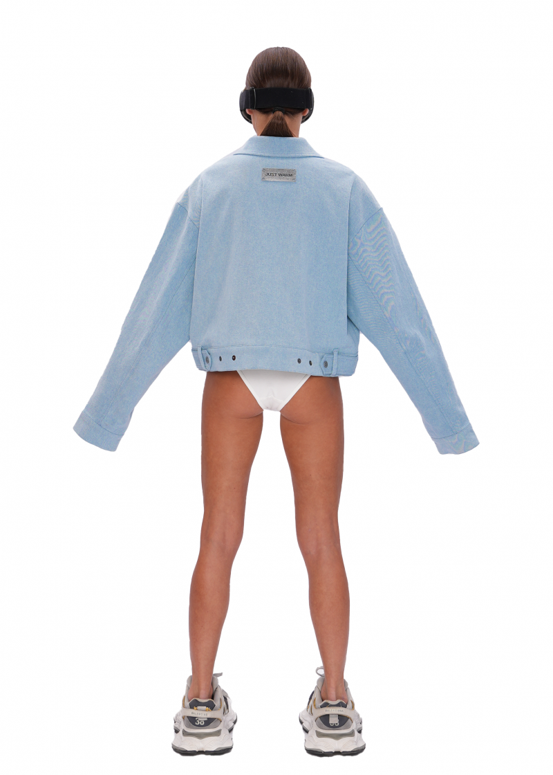 Джинсовка MINI - blue denim