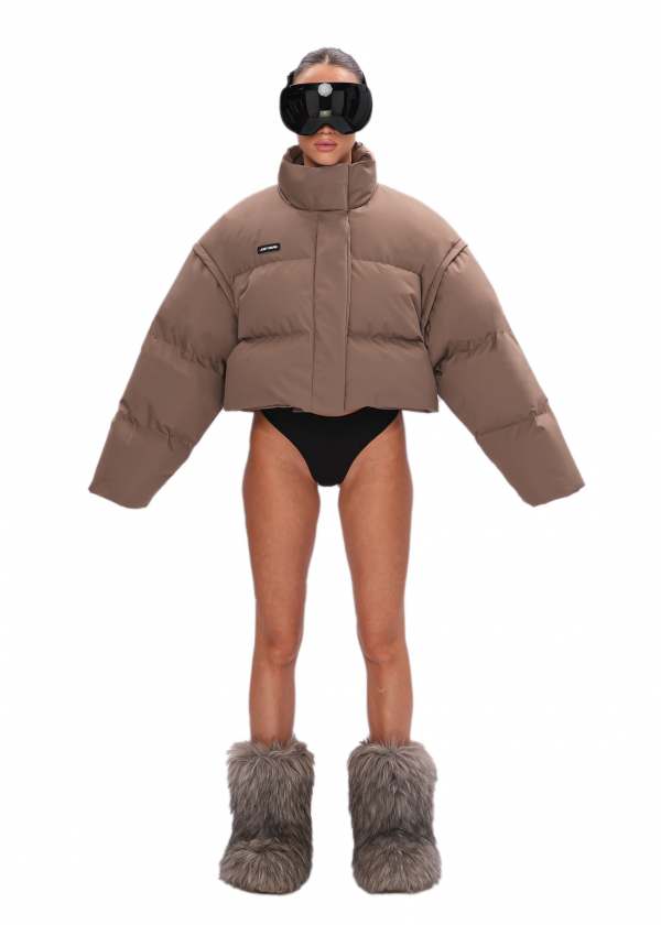 Пуховик CLOUD MINI - mokko