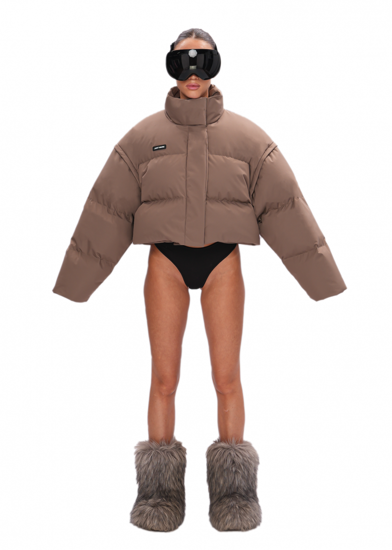 Пуховик CLOUD MINI - mokko