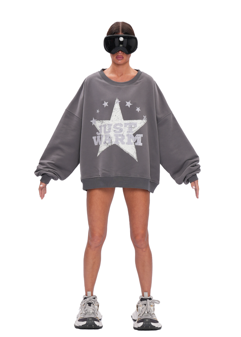Свитшот STAR - dark grey
