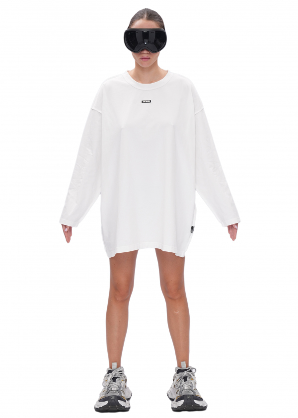 Лонгслив BLANK - milk