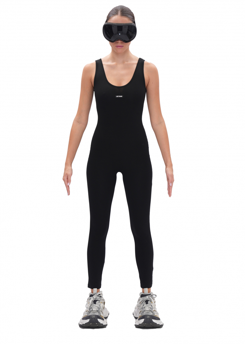 Комбинезон BASE  длинный - black