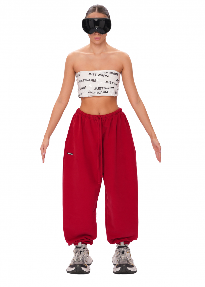 Джоггеры LOGO - red