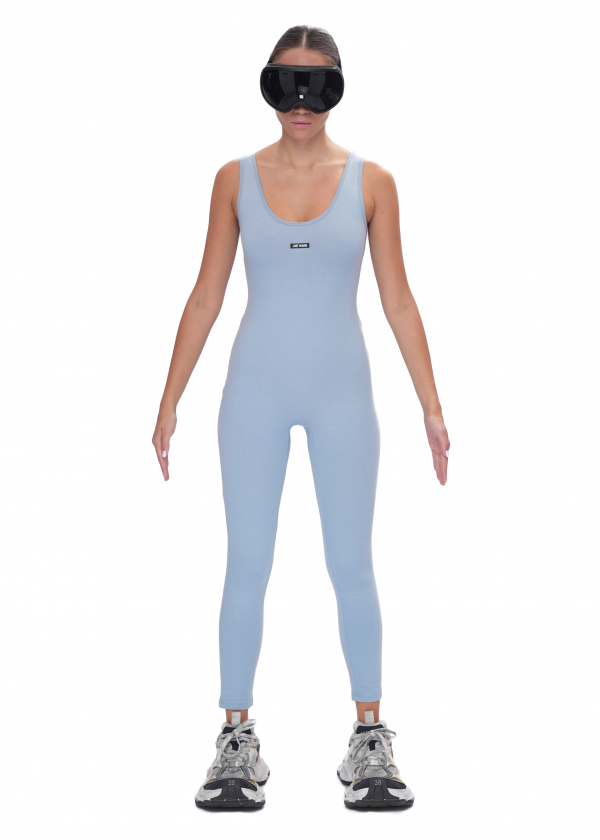 Комбинезон BASE  длинный - blue