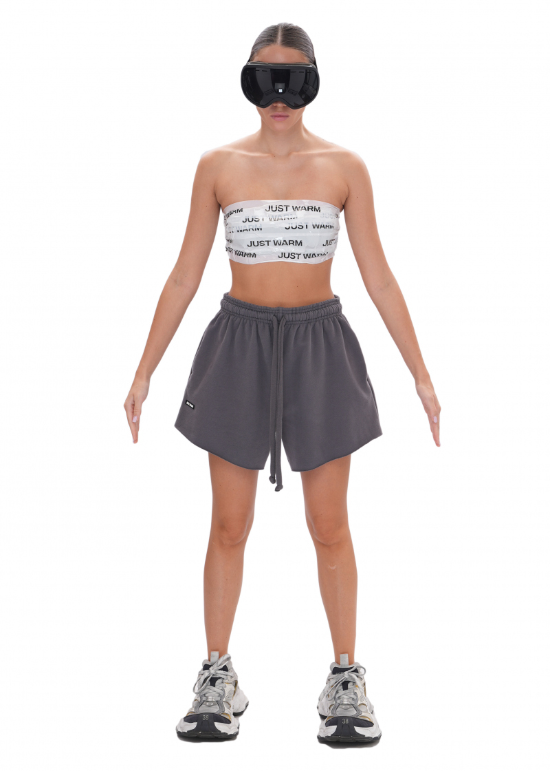 Шорты UNIVERSITY (футер) - dark grey