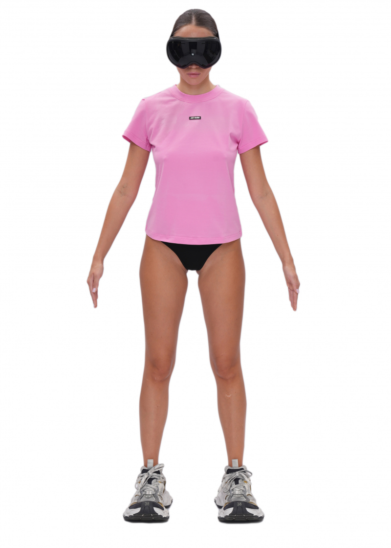 Футболка SLIM - pink