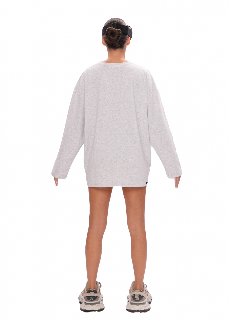 Лонгслив BASIC - melange