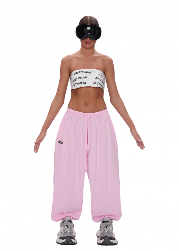 Джоггеры LOGO LIGHT - pink