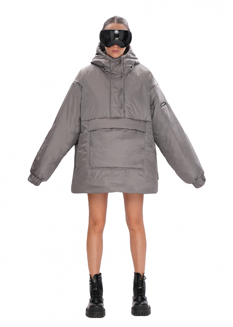 Анорак CLOUD - metallic grey