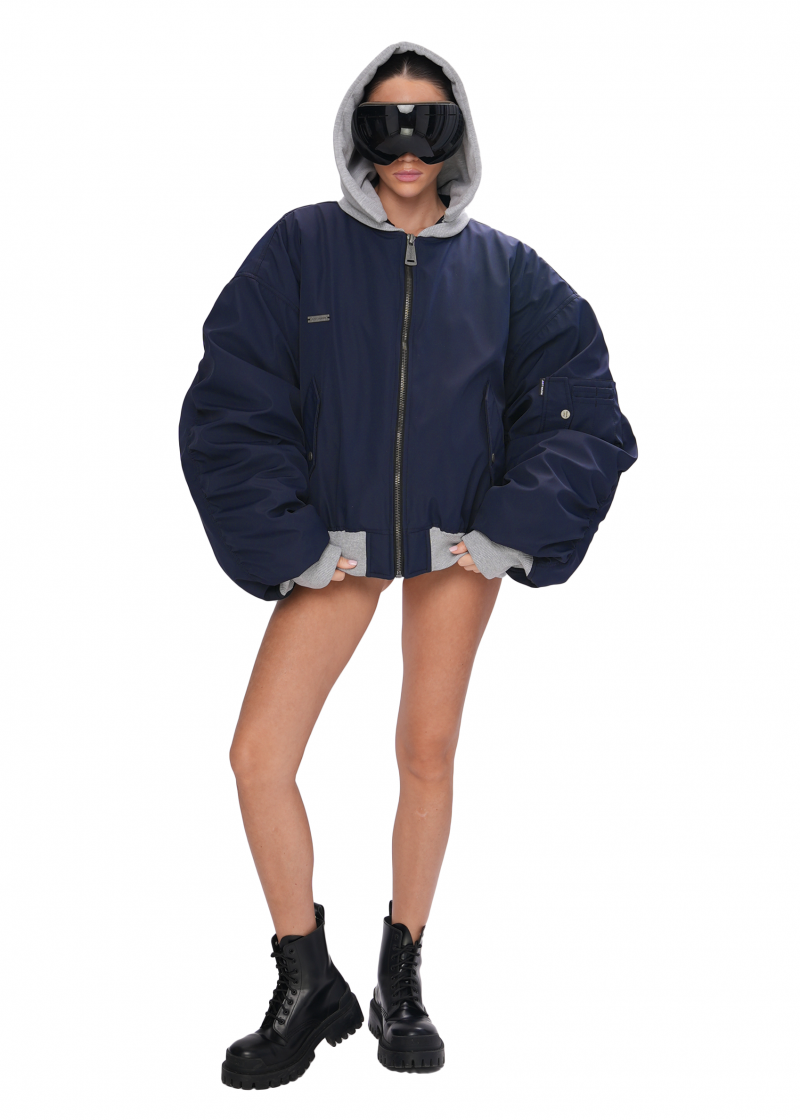 Бомбер HIGH - blue