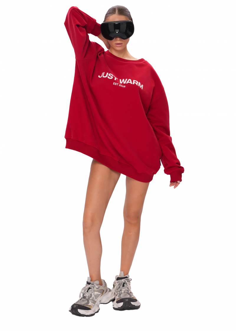 Свитшот LOGO red - red