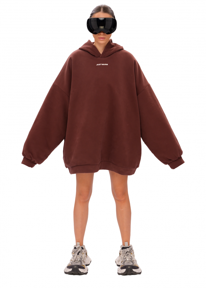 Худи BLANK - brown