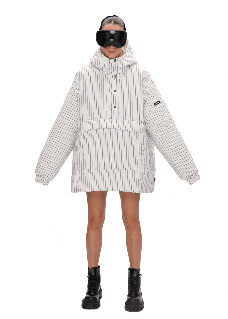 Анорак СLOUD - white/black