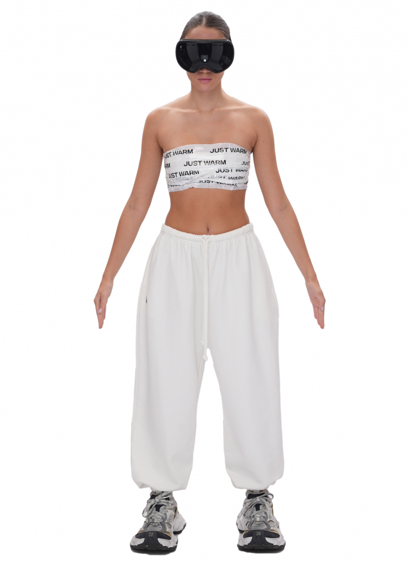 Джоггеры LOGO - milk