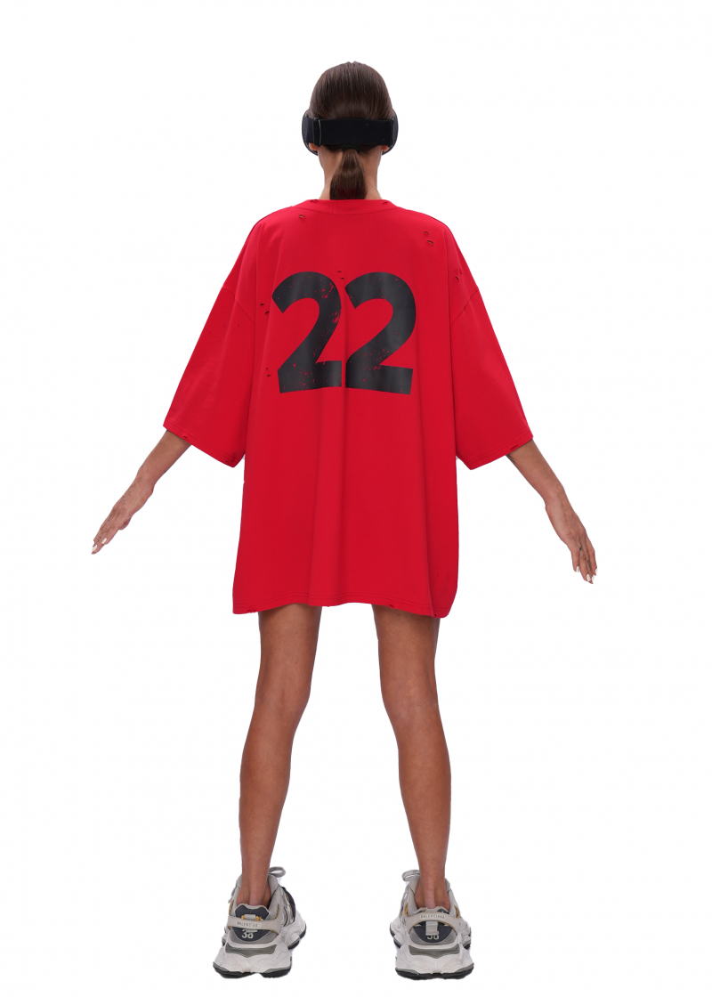 Футболка 22 - red
