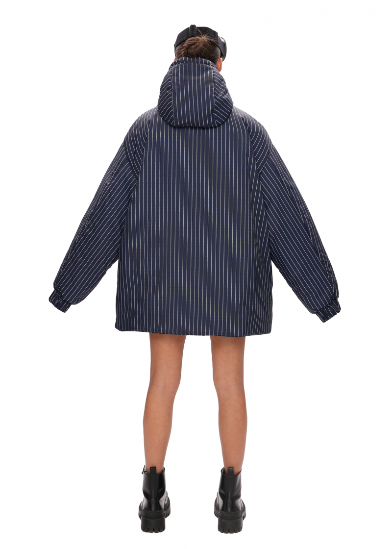 Анорак CLOUD - blue/white