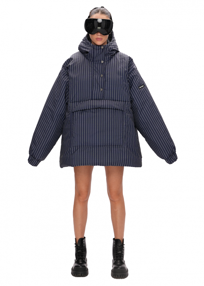 Анорак CLOUD - blue/white