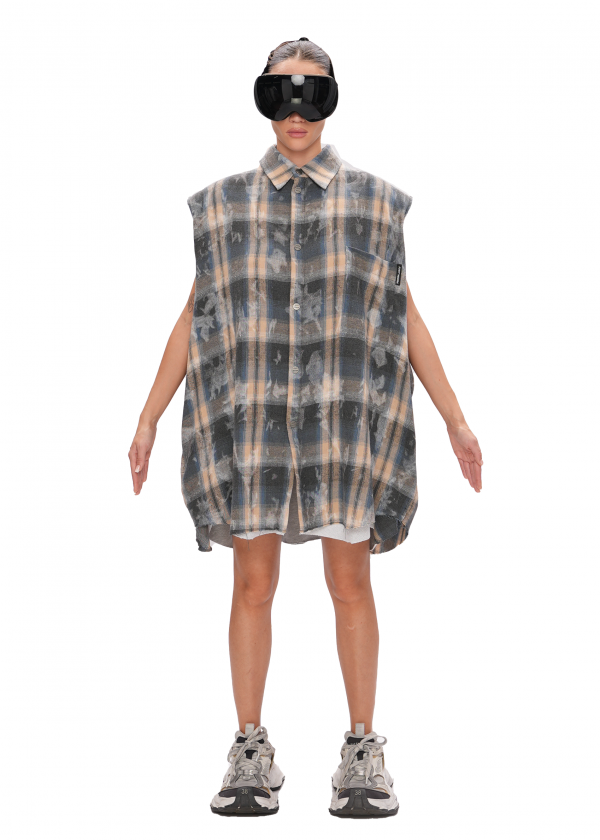 Жилет VINTAGE - dirty