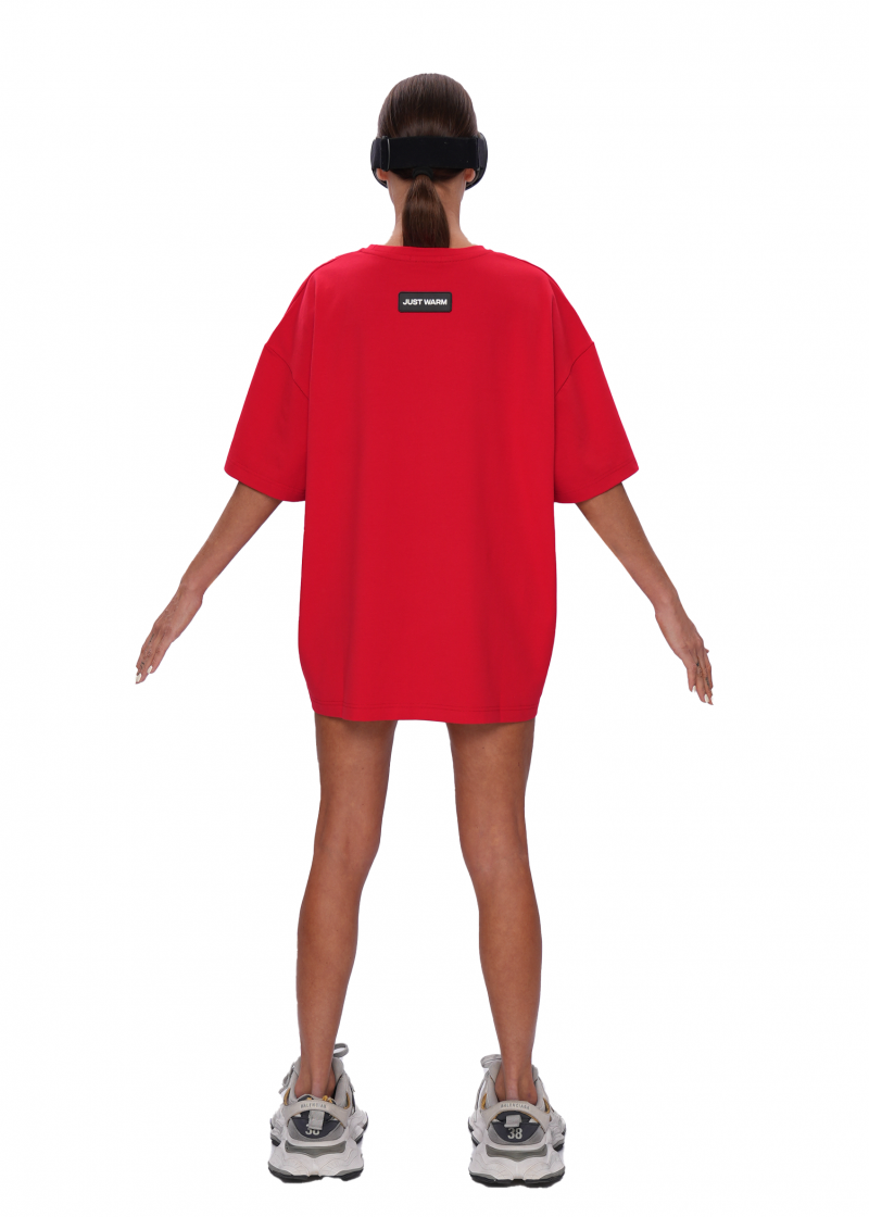Футболка BLANK - red