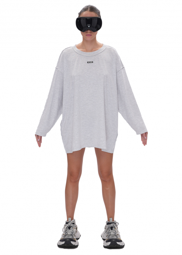 Лонгслив BLANK - melange