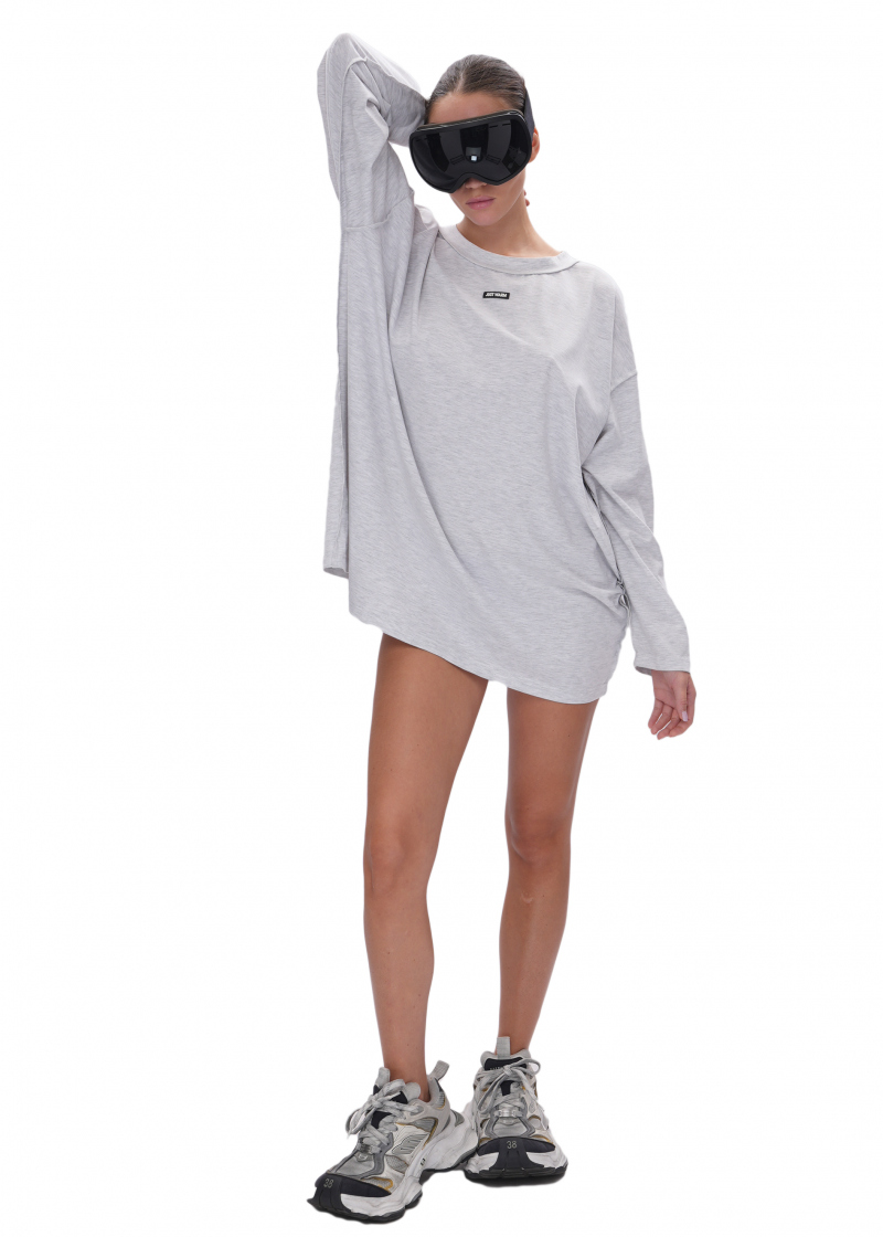 Лонгслив BLANK - melange