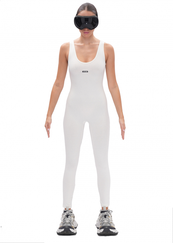 Комбинезон BASE  длинный - milk